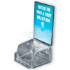 Global Approved 206006 Small Molded Suggestion Box W/ Pocket, 5.5" x 3.5", Acrylic ,1 Piece