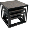 Power Systems Premium Power-Plyo Exercise Boxes - 4-Piece Set - Black