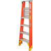 4' Fiberglass Platform Step Ladder 300 lb. Cap - P6204
																			