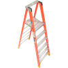 Werner 6 ft. Fiberglass Platform Step Ladder 300 lb. Cap - P6206
																			