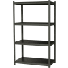 Hirsh Industries® Iron Horse Heavy Duty Storage Rack, 36"Wx18"Dx60"H,4 Shelf, 3200lbs cap, Gray