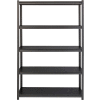 Hirsh Industries® Iron Horse Heavy Duty Storage Rack, 48"Wx24"Dx72"H,5 Shelf, 3200lbs cap, Gray