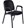 Regency Vinyl Stack Chair - Black - Ace Series