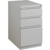 Hirsh Industries® 20" Mobile Pedestal - Box/Box/File - Platinum