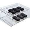 Global Approved 222482, 8 Compartment Cosmetic Display, 12"W x 6.5"H x 8"D, CLR, 1 Pc