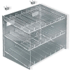 Global Approved 222988 3-Tiered, 21-Compartment Cosmetic Tray