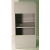 Fenco Corner Teller Pedestal Cabinet 226-A - 19"W x 19"D x 38-1/2"H Champagne