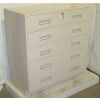 Fenco Teller Pedestal Cabinet S-241-A - 2 Drawers Sliding Doors 37"W x 19"D x 38-1/2"H Champagne