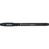 Zebra Z-Grip Basics LV Ballpoint Stick Pen - 1 mm Medium - Black - Dozen