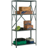 Global Industrial™ Steel Shelving 20 Ga 48"Wx12"Dx73"H Open Clip Style 4 Shelf