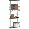 Global Industrial™ Steel Shelving 20 Ga 48"Wx24"Dx97"H Open Clip Style 4 Shelf
