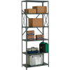 Global Industrial™ Steel Shelving 20 Ga 48"Wx24"Dx97"H Open Clip Style 6 Shelf