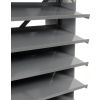 Bin Rack Mobile Double Sided Rack Without Bins