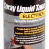Spray Liquid Tape, Black, English/Spanish; 6 oz/Can
																			