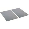 Clip Style Steel Shelving - Steel Back Panels Help Retain Loads