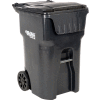 Global Industrial Mobile Trash Container, 95 Gallon Gray