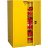 Global™ Flammable Cabinet - 90 Gallon Manual Close Double Door - 43"W x 34"D x 65"H
																			