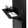 Side Shelf Kit For Global Industrial™ Computer Cabinet, Black, Set of 2