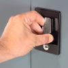 Storage Cabinet - Recessed Locking Handle