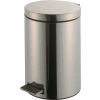 Global Industrial 3-1/2 Gallon Step On Trash Can - Stainless Steel