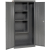 Sandusky Classic Series Janitorial Storage Cabinet VFC1301566 - 30x15x66, Charcoal