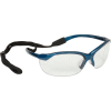 Vapor Safety Eyewear - Clear, Metallic Blue