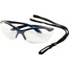 Vapor Safety Eyewear - Clear Anti-fog, Metallic Blue
