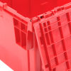 Plastic Storage Totes - Shipping Hinged Lid DC2820-15 28-1/8 x 20-3/4 x 15-5/8 Red
																			