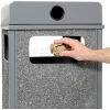 Stone Panel Receptacle - Weather Urn Top