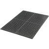WorkStep Anti-Fatigue Drainage Mat, 1/2" Thick, 3'x5', Black w/Grit Top