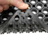 Grip Struts on Base of Grease Resistant Cushioned Comfort Drainage Mat