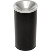 Steel Smoker Sand Urn Black With Aluminum Top 10" Dia. X 20"H - 2000BK