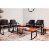 Interion® Rectangle Coffee Table 43" x 20" Cherry Top