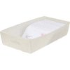 Global Industrial™ Corrugated Plastic Mail Tray 24-1/2 X 12 X 4-1/2 Natural - Pkg Qty 10