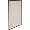 Interion® Office Partition Panel, 48-1/4"W x 72"H, Tan