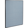 Interion® Office Partition Panel, 60-1/4"W x 72"H, Blue