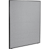 Interion® Office Partition Panel, 60-1/4"W x 72"H, Gray