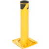 Global Industrial™ Removable Steel Bollard With Removable Plastic Cap 42 X 5-1/2