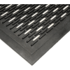 Wearwell® Upfront Scraper Mat Slotted 5/16" Thick 3' x 60' Black