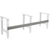 Global Industrial Workbench Steel Stringer For C Channel Adj Leg & Fixed Height, 96"W, Gray