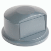 Dome Lid For 44 Gallon Round Trash Container - Gray