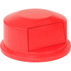 Dome Lid For 44 Gallon Round Trash Container - Red