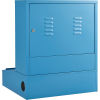 LCD Counter Top Security Computer Cabinet - Blue
																			