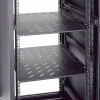 Shelves are Vented to Manage Heat - Data Cabinet (Shown with Optional Casters)