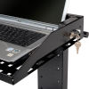 Global Industrial™ Orbit Mobile Laptop Cart, Black
																			