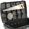 Lid Conveniently Holds Supplies for Storage Boxes, Job Box, Tool Storage Chests, Job Site Tool Box