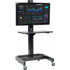 Global Industrial™ LCD/Plasma Mobile Cart - Black