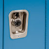 Padlockable Handle (Lock Sold Separately) on Hallowell Premium Steel Locker