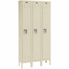 Hallowell U3818-1A-PT Premium Locker Single Tier 18x21x72 - 3 Door Assembled - Tan