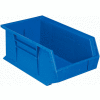 Plastic Stack and Hang Parts Storage Bin 8-1/4 x 13-5/8 x 6 Blue - Pkg Qty 12